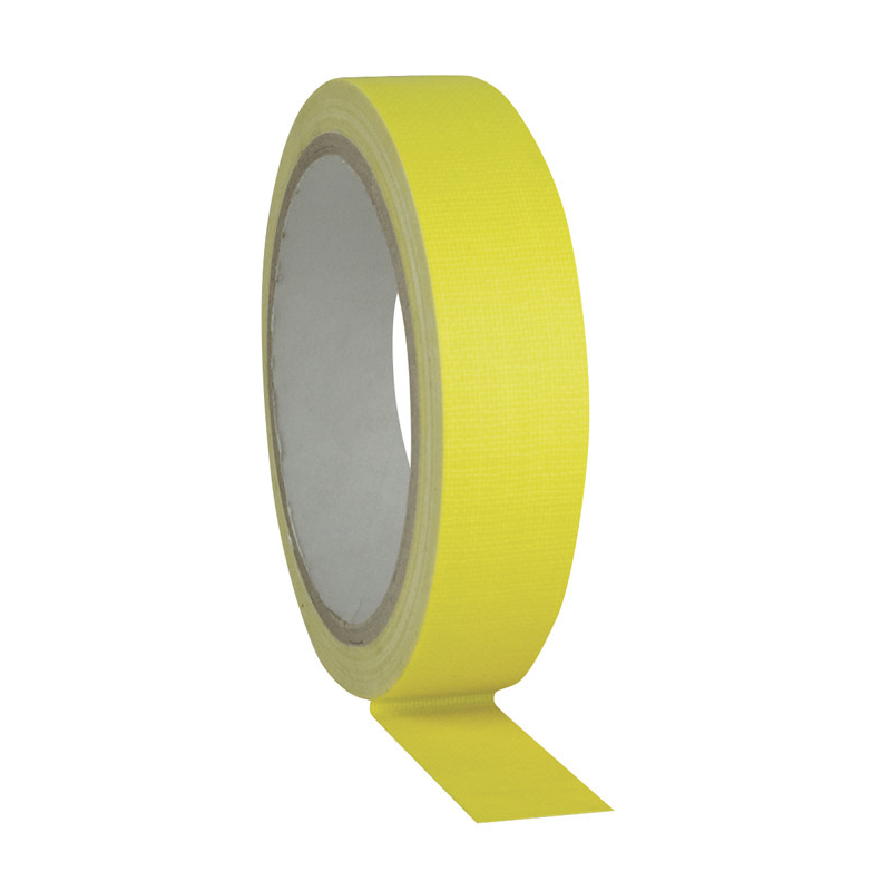 Gaffa Tape Neon Yellow 19mm25