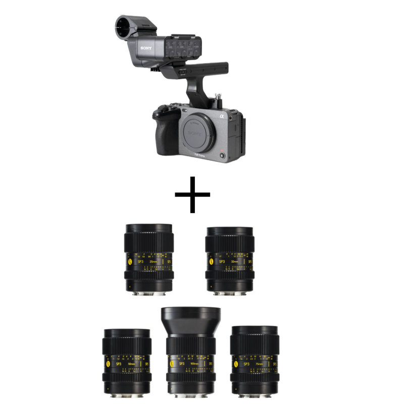 SONY FX3 Cooke SP3 lens Kit - Sony