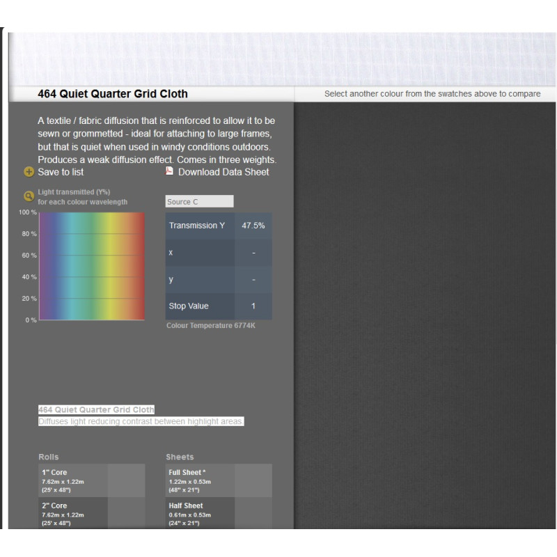 LF 464 Quiet Quarter Grid ROLL