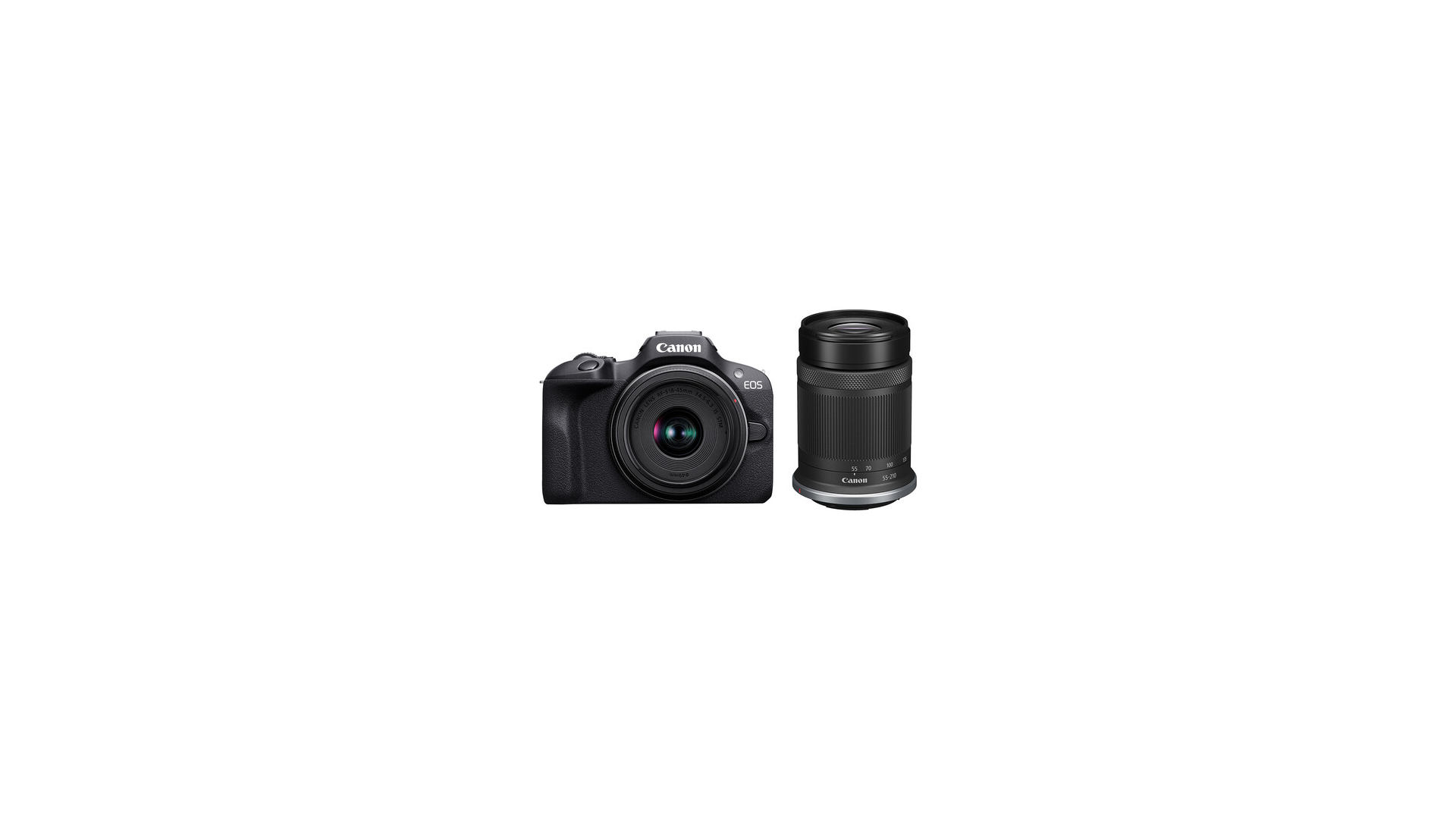 EOS R100+18-45+55-210mm IS STM