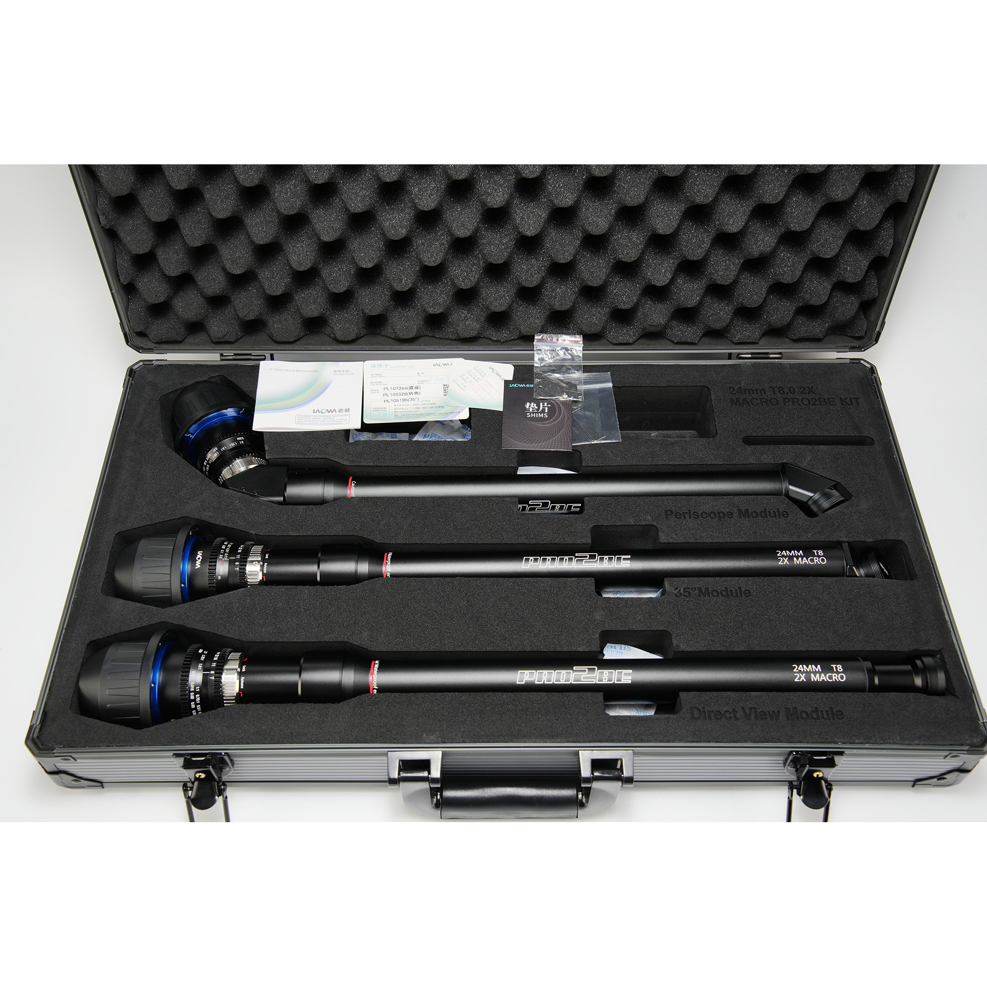 24mm T8 2x Probe 3-Lens Set