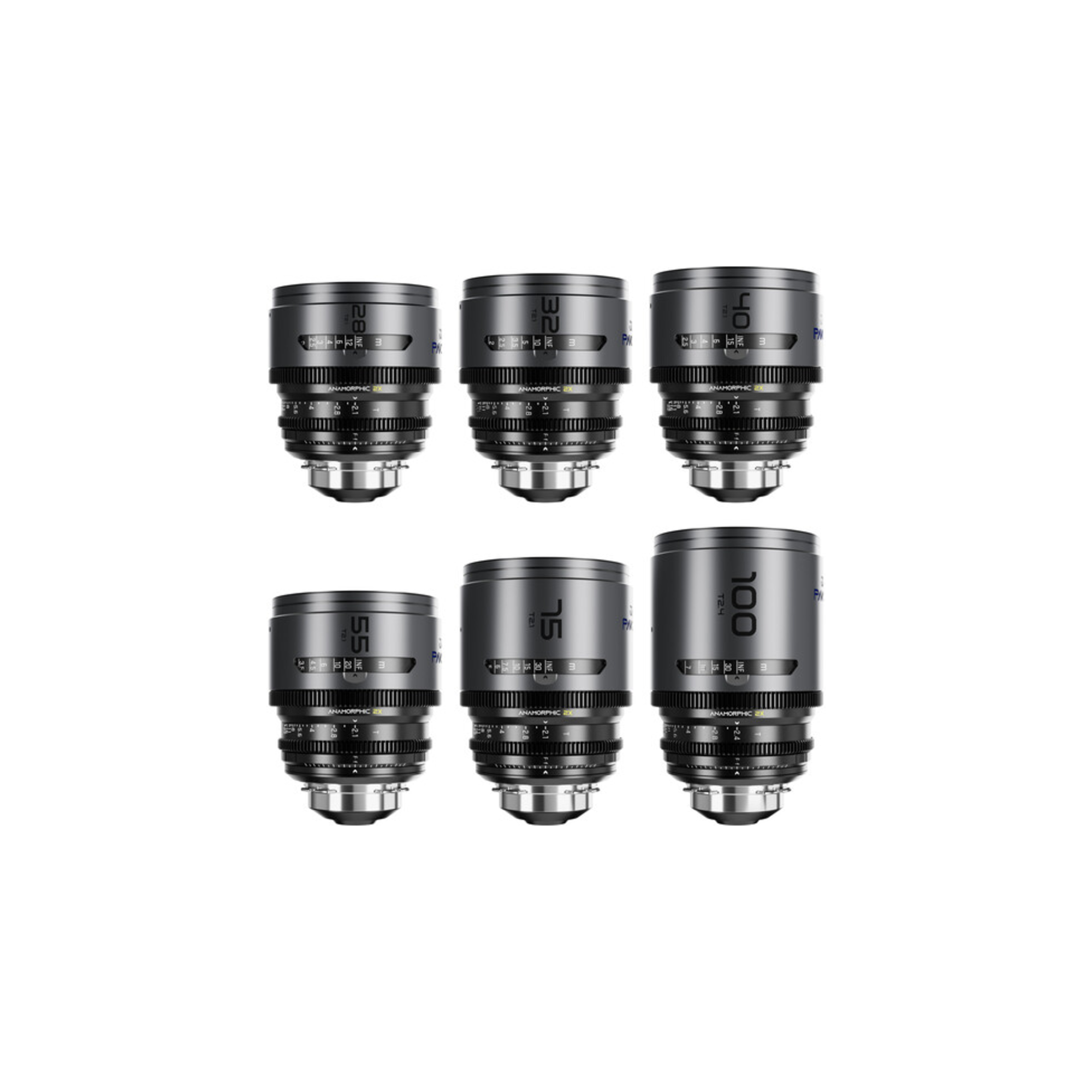 Kit 6 Lens 2xAnamorphic N
