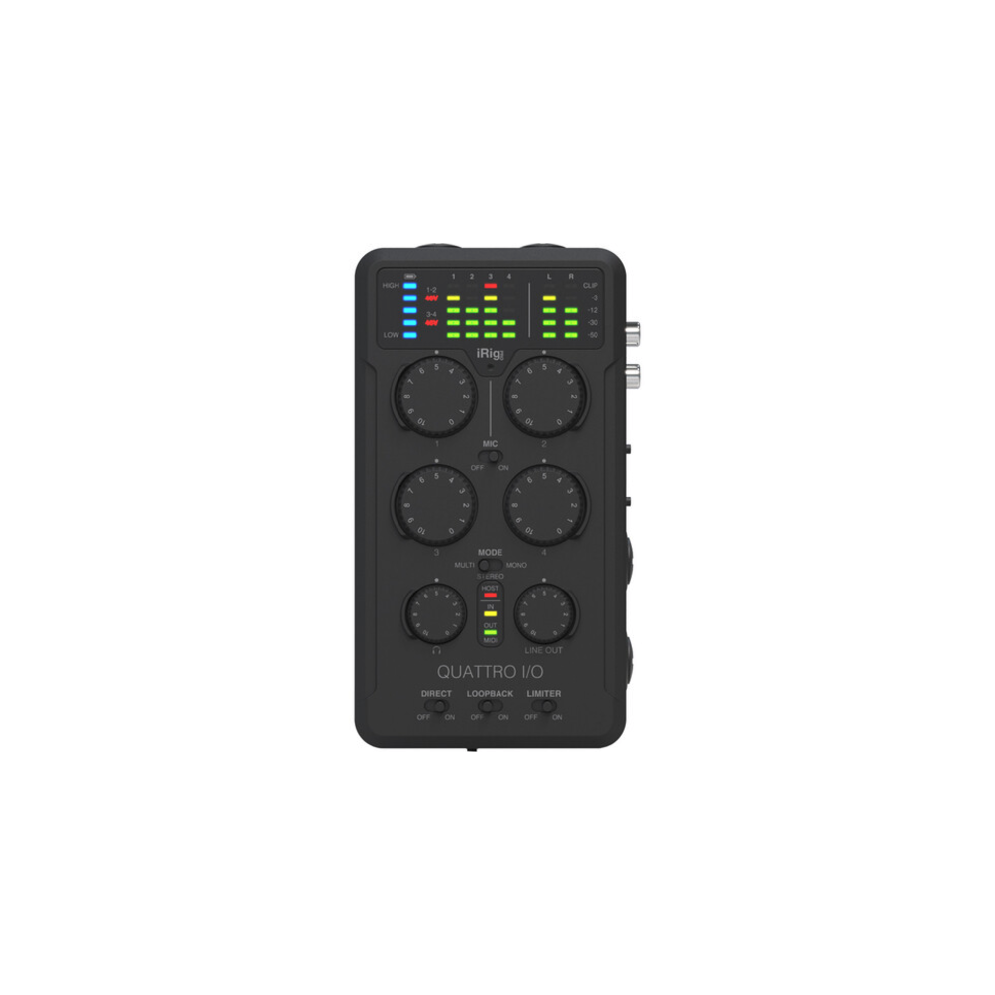 Irig Pro Quattro IO Deluxe