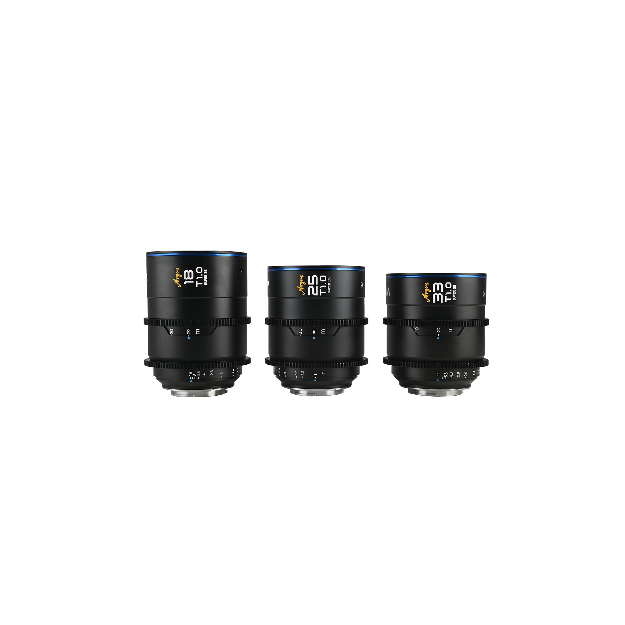 Kit 18+25+33mm T1 Argus S35 FX