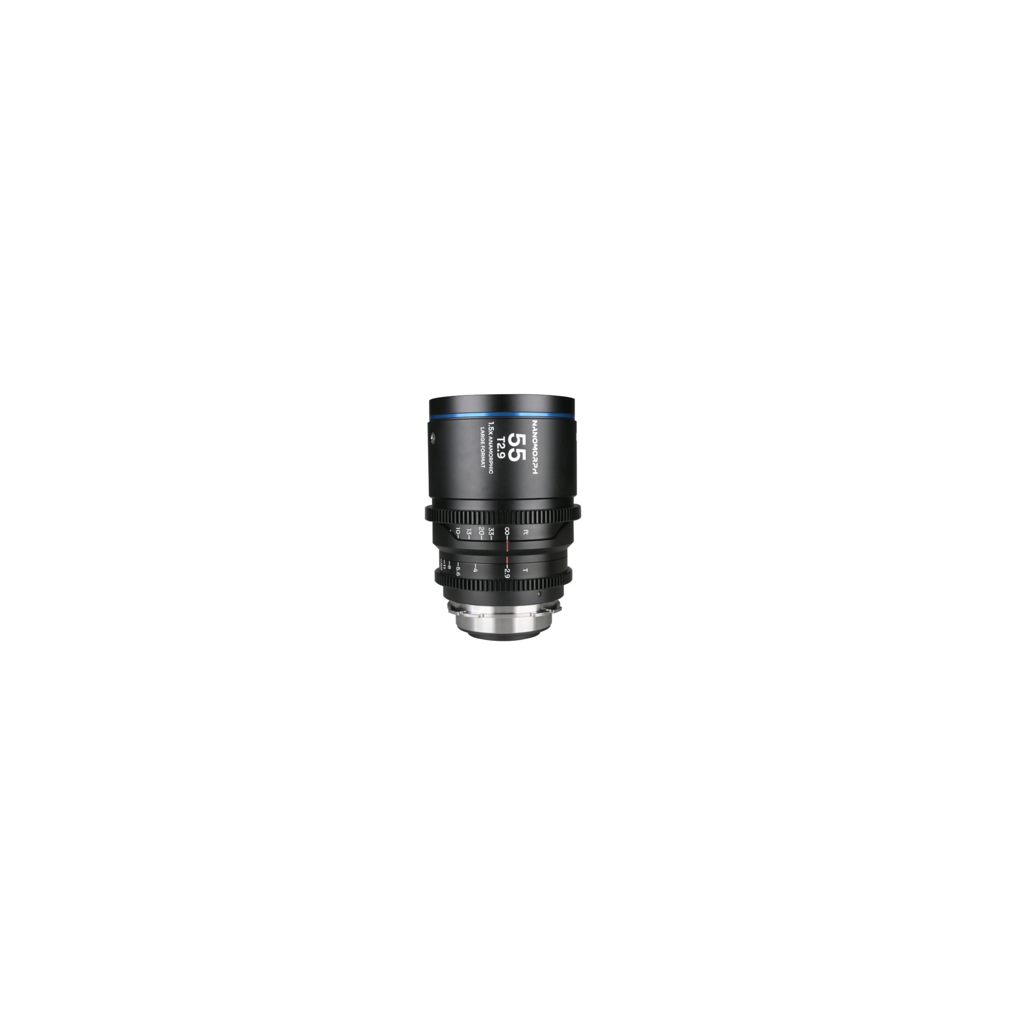 55mm T2.9 PL+EF Cine Blue LF
