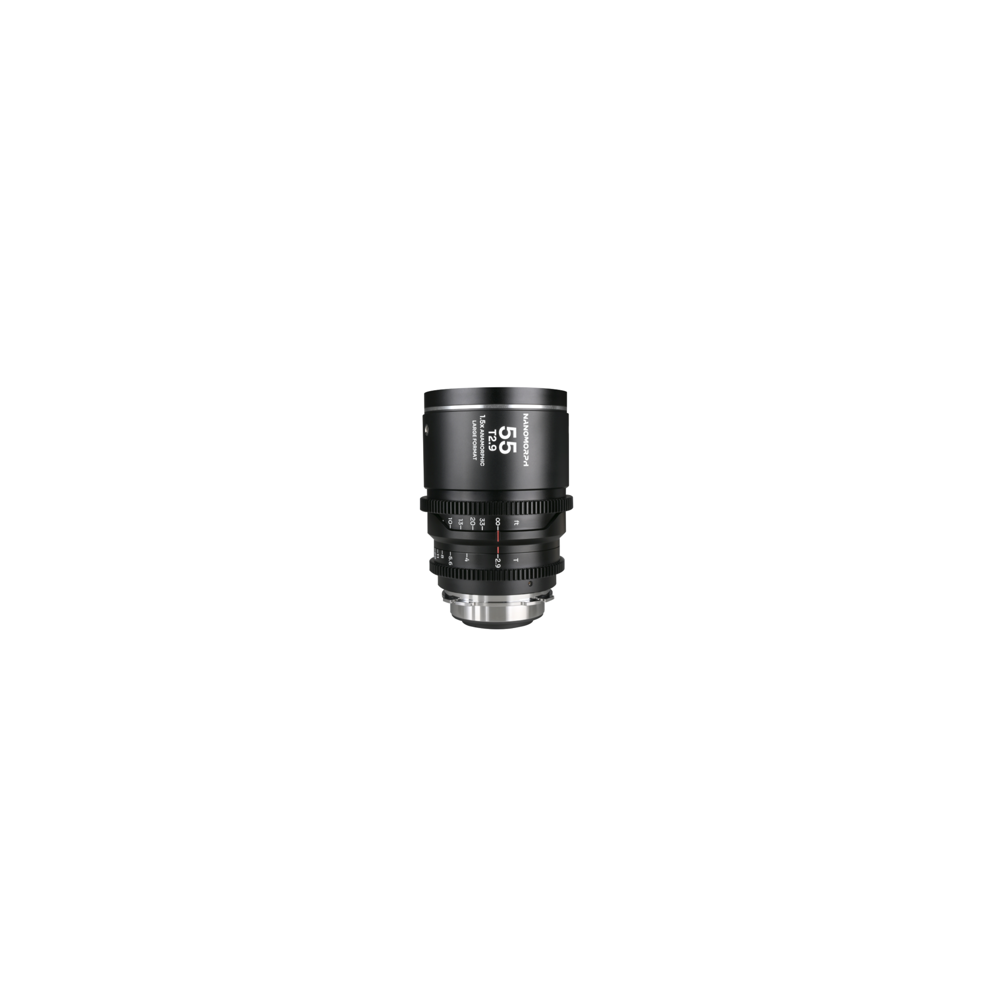 55mm T2.9 PL+EF Cine Silver LF