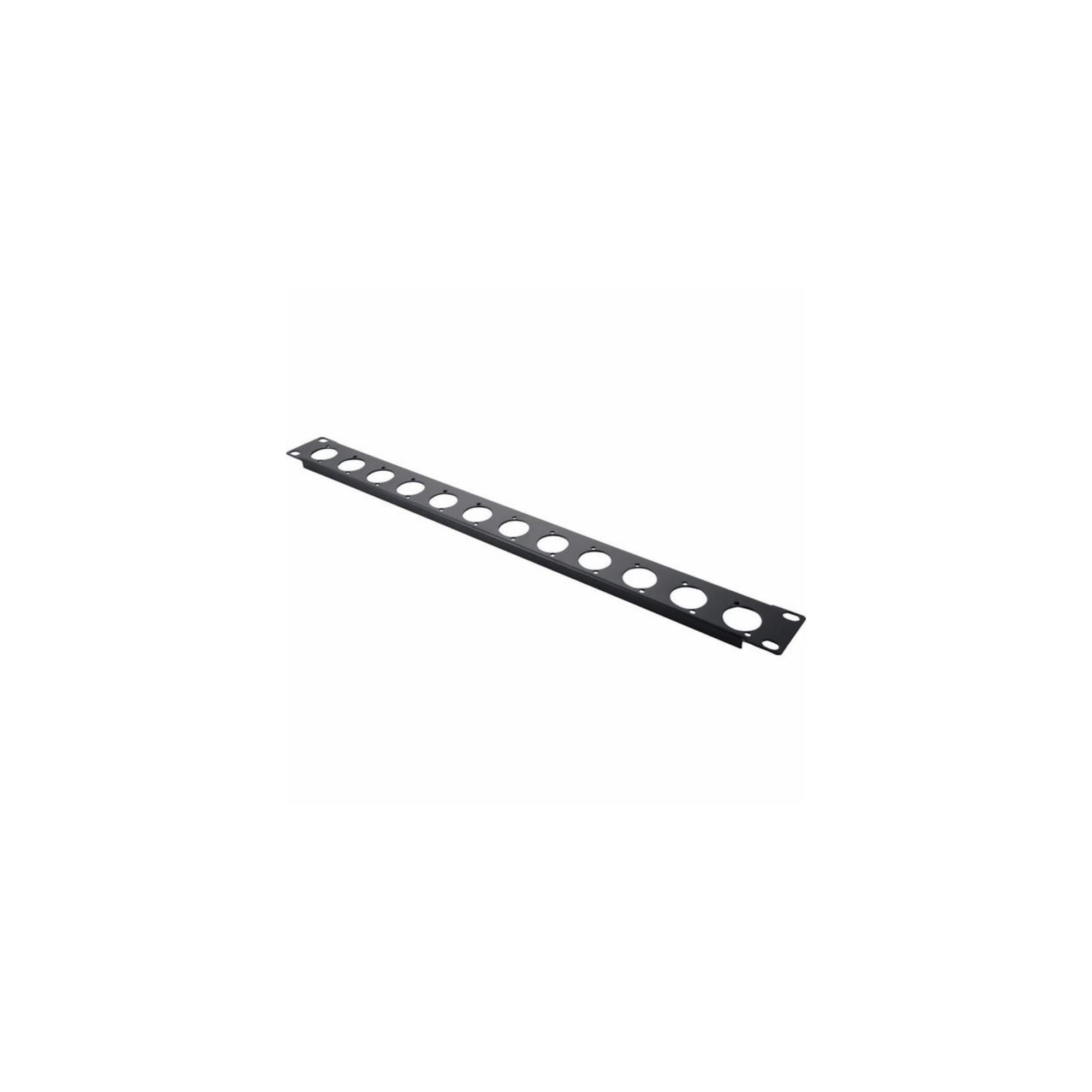 Rack Panel 1U 12XLR