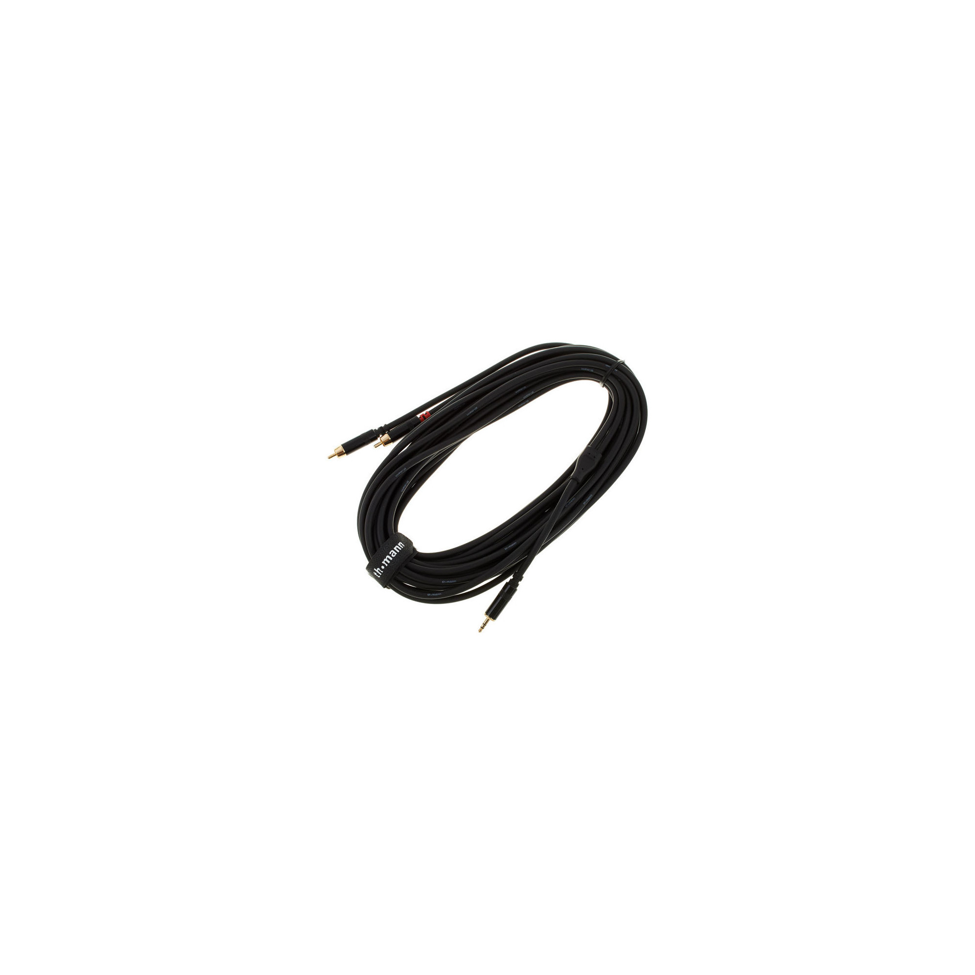 MiniJackStereo M RCA L-R 6m