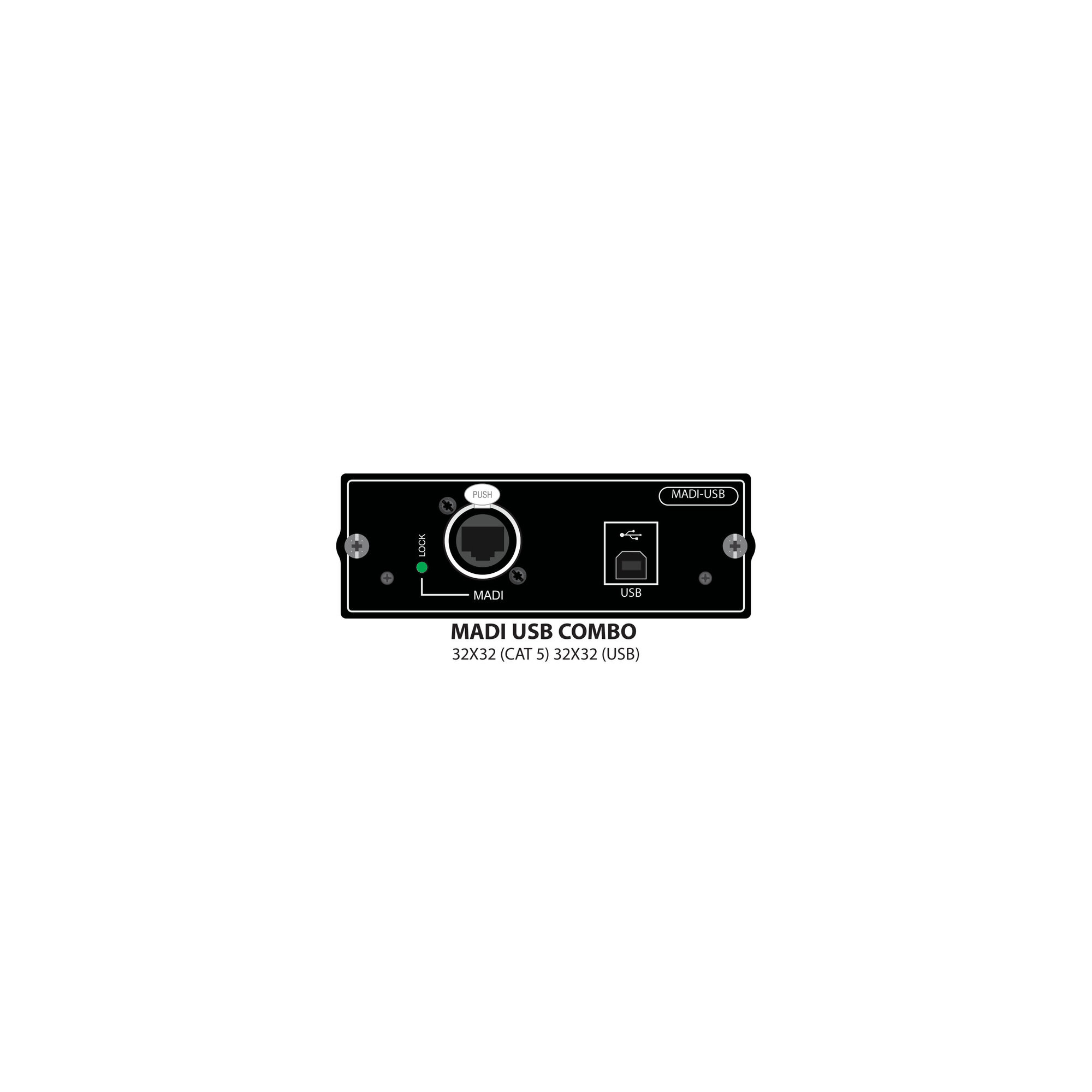 MADI-USB Combo Card