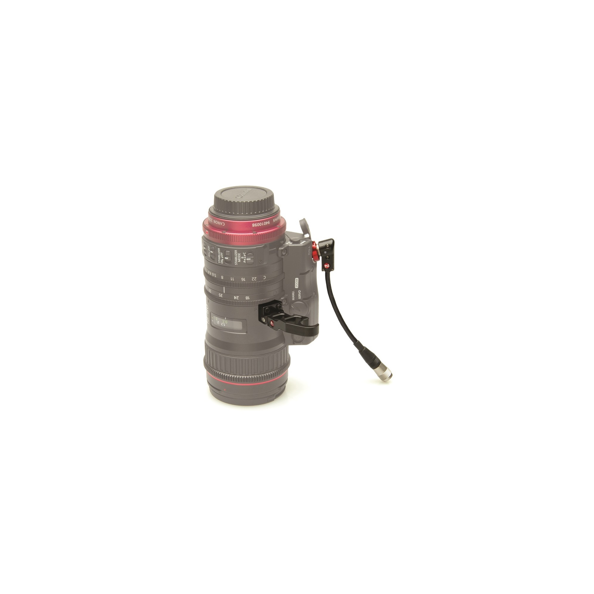 Z-C18C Lens Supp+RightAngleCbl