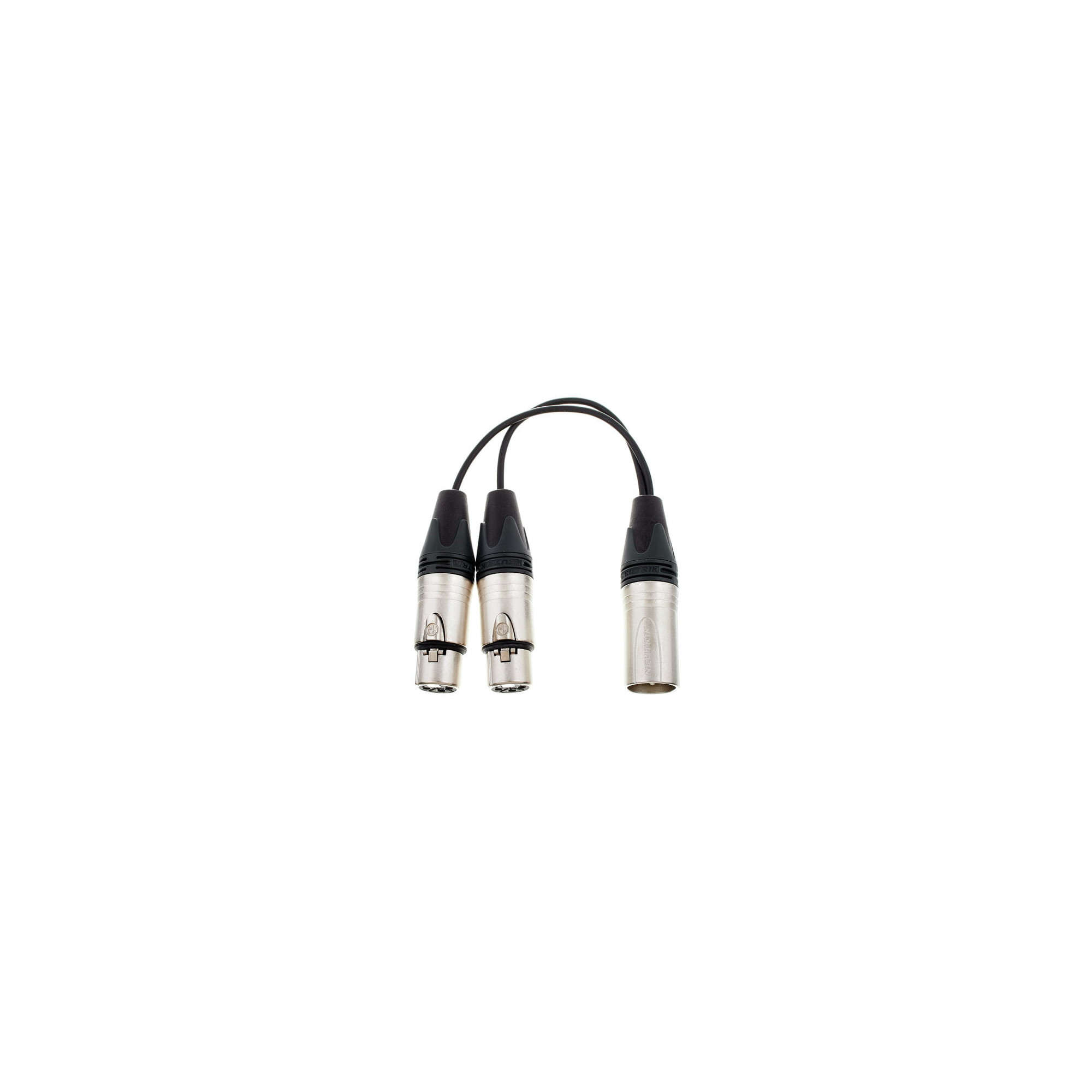 XLR M to Double XLR F