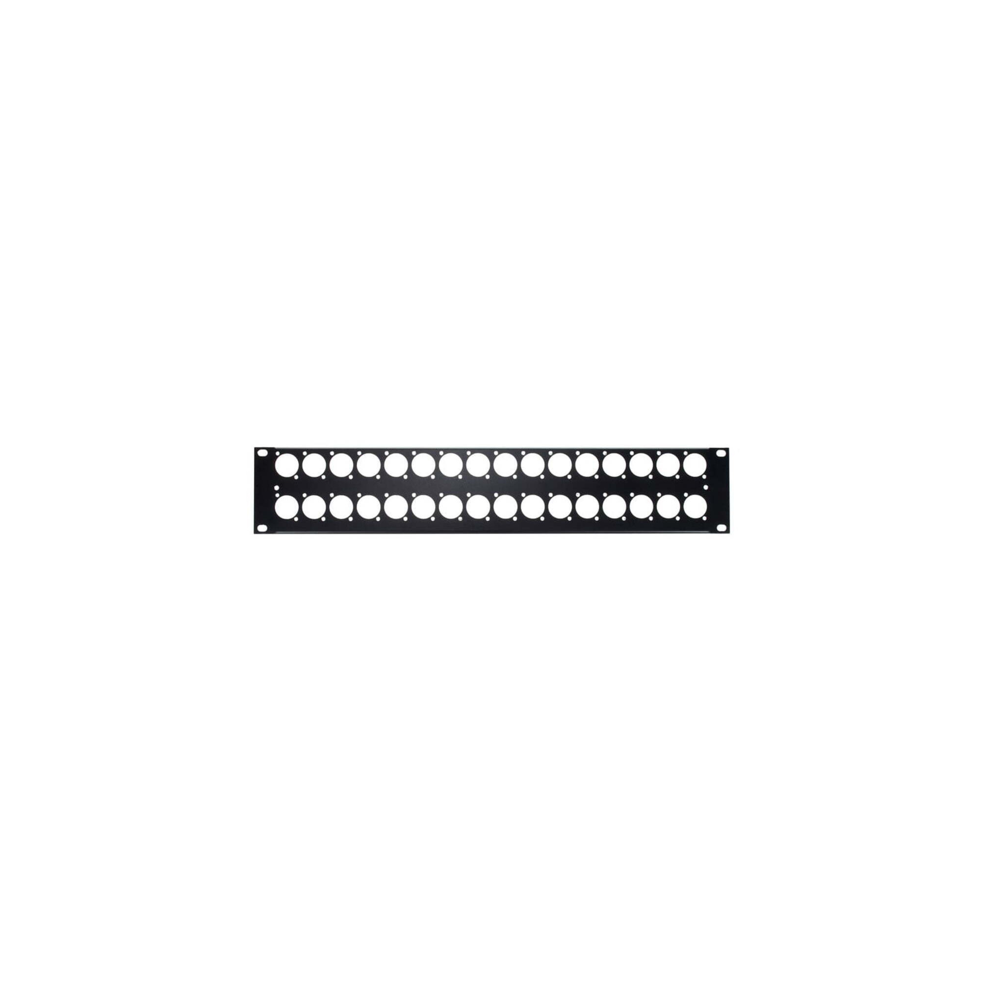 Rack panel 2u 32xlr