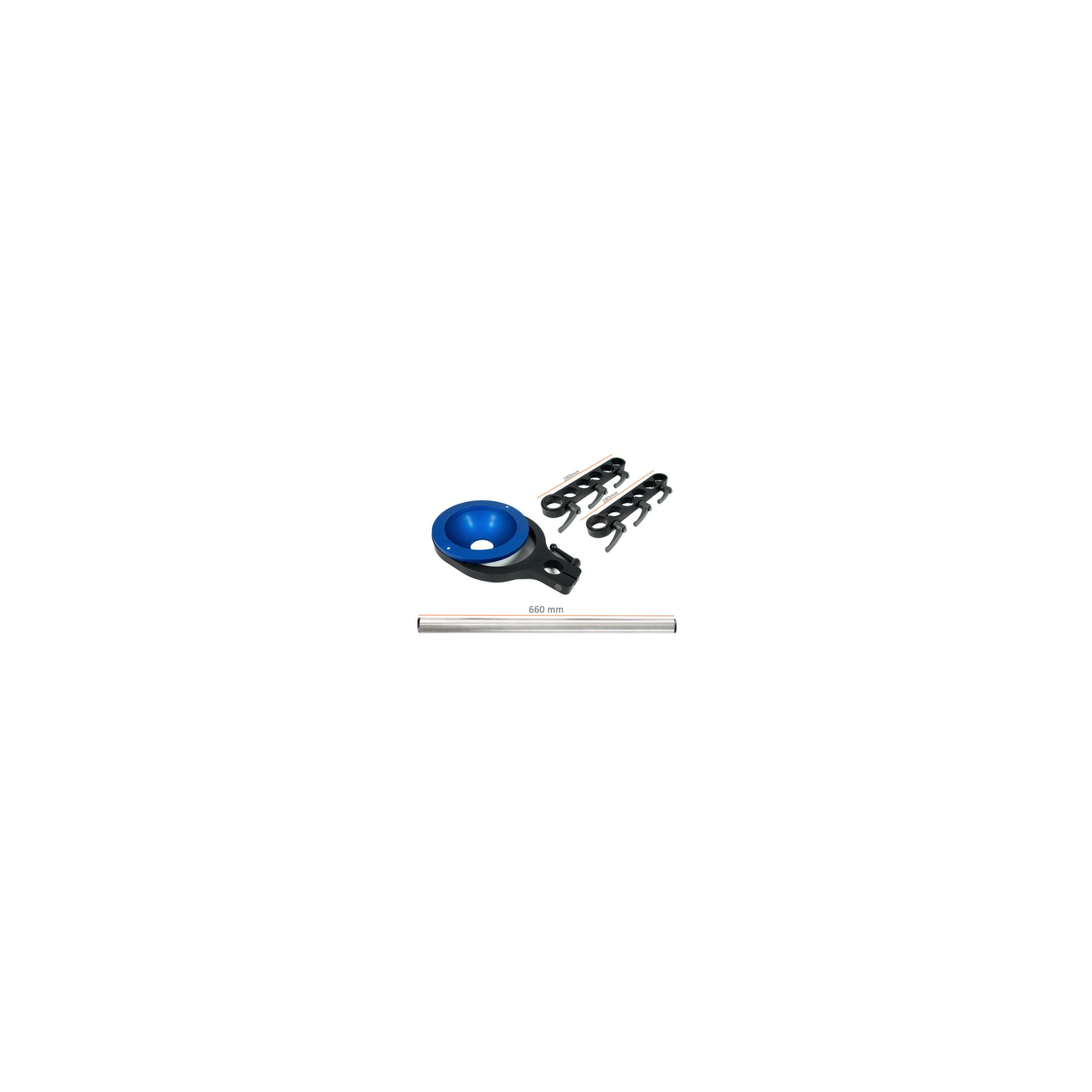 150mm half ball mount Filmcart
