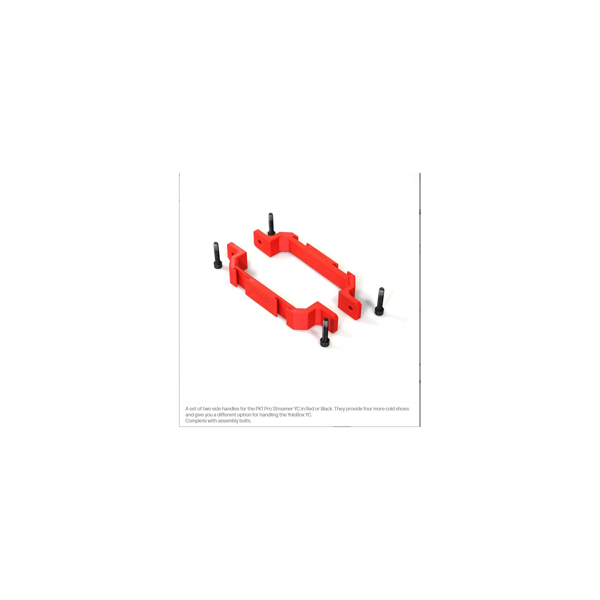 Side Handles for PK1 Str Red