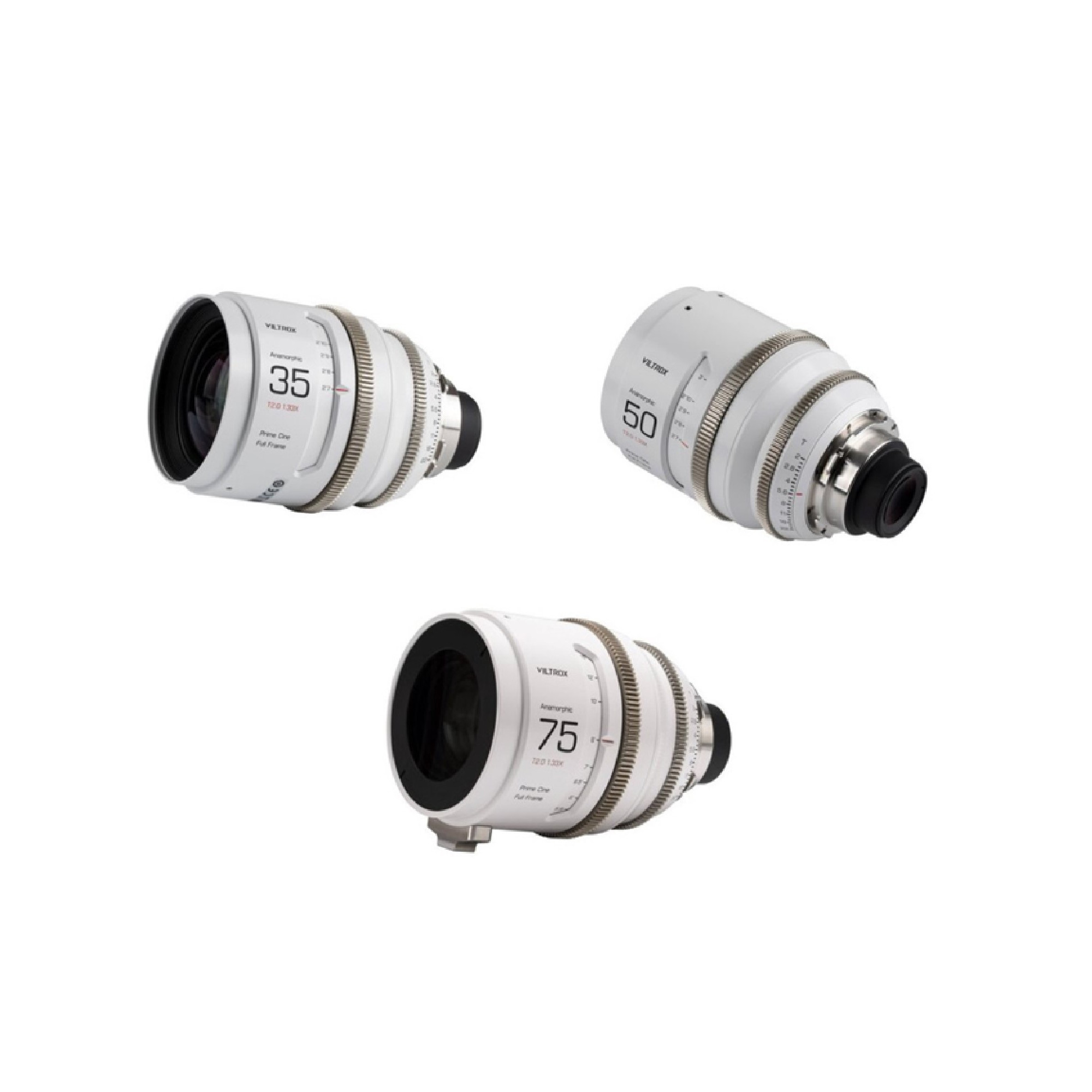 Kit 35mm+50mm+75mm T2.0 1.33X