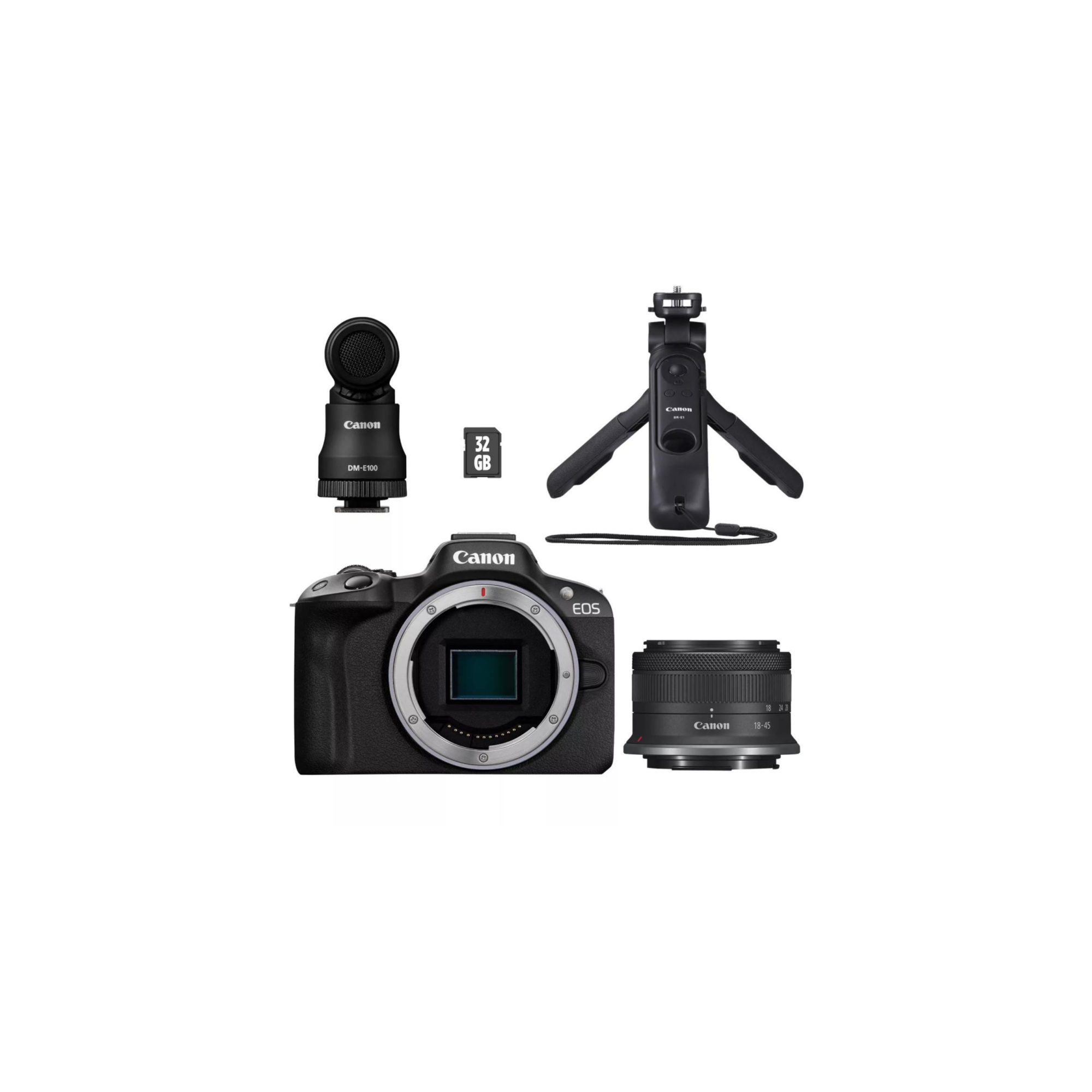 EOS R50BK+RF18-45mm CreatorKit