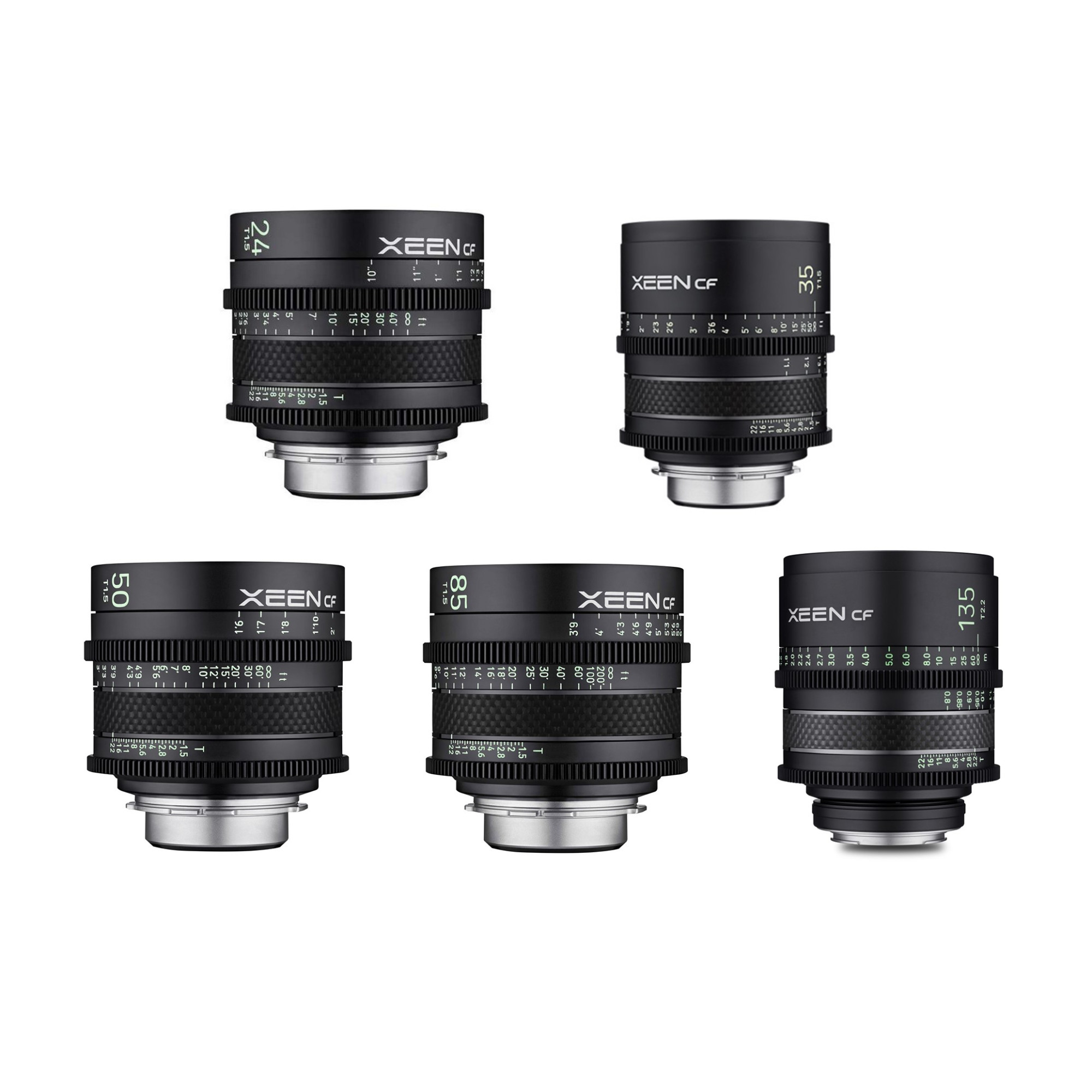 XEEN CF Cine 5 Lenses Sony KIT - Samyang