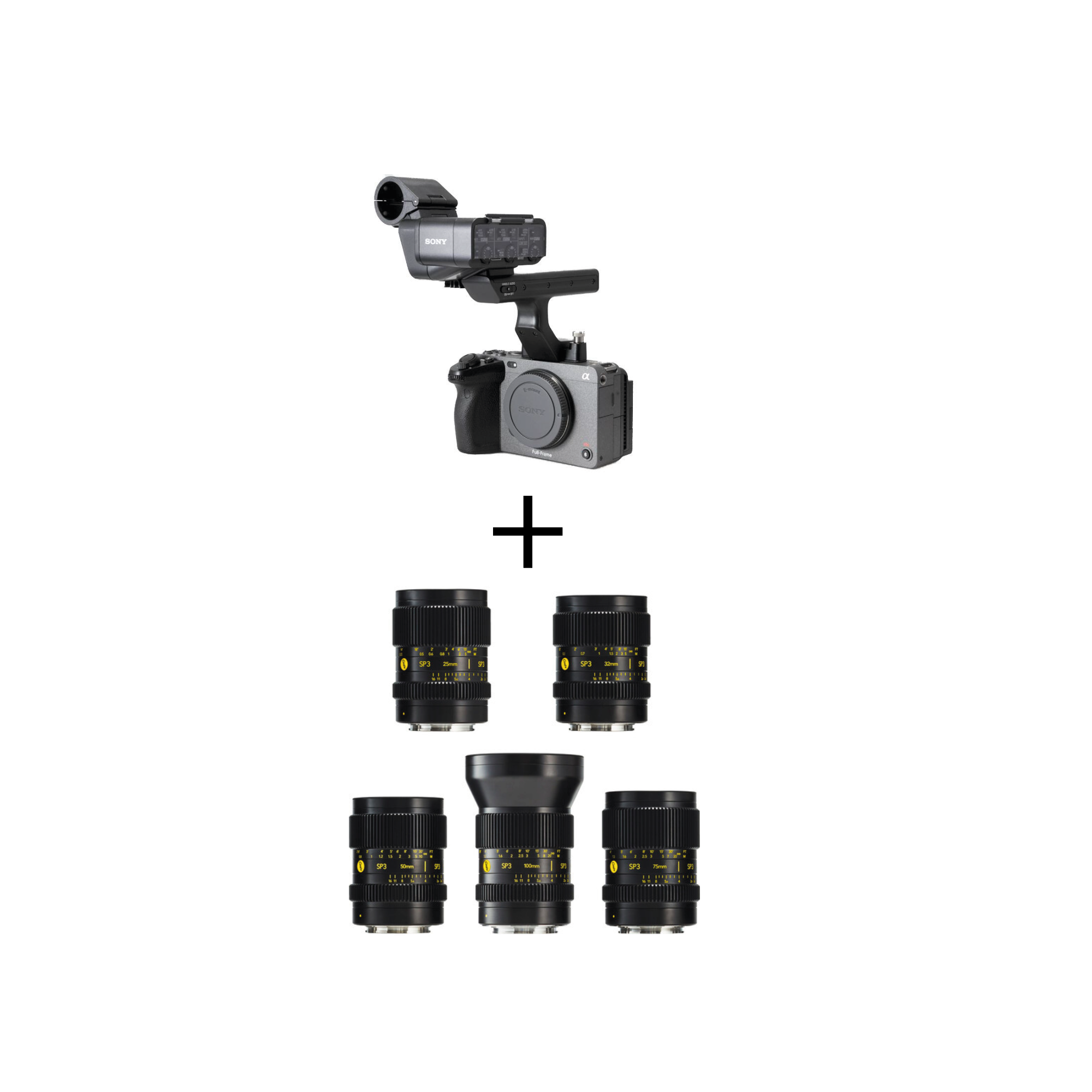 SONY FX3 Cooke SP3 lens Kit - Sony