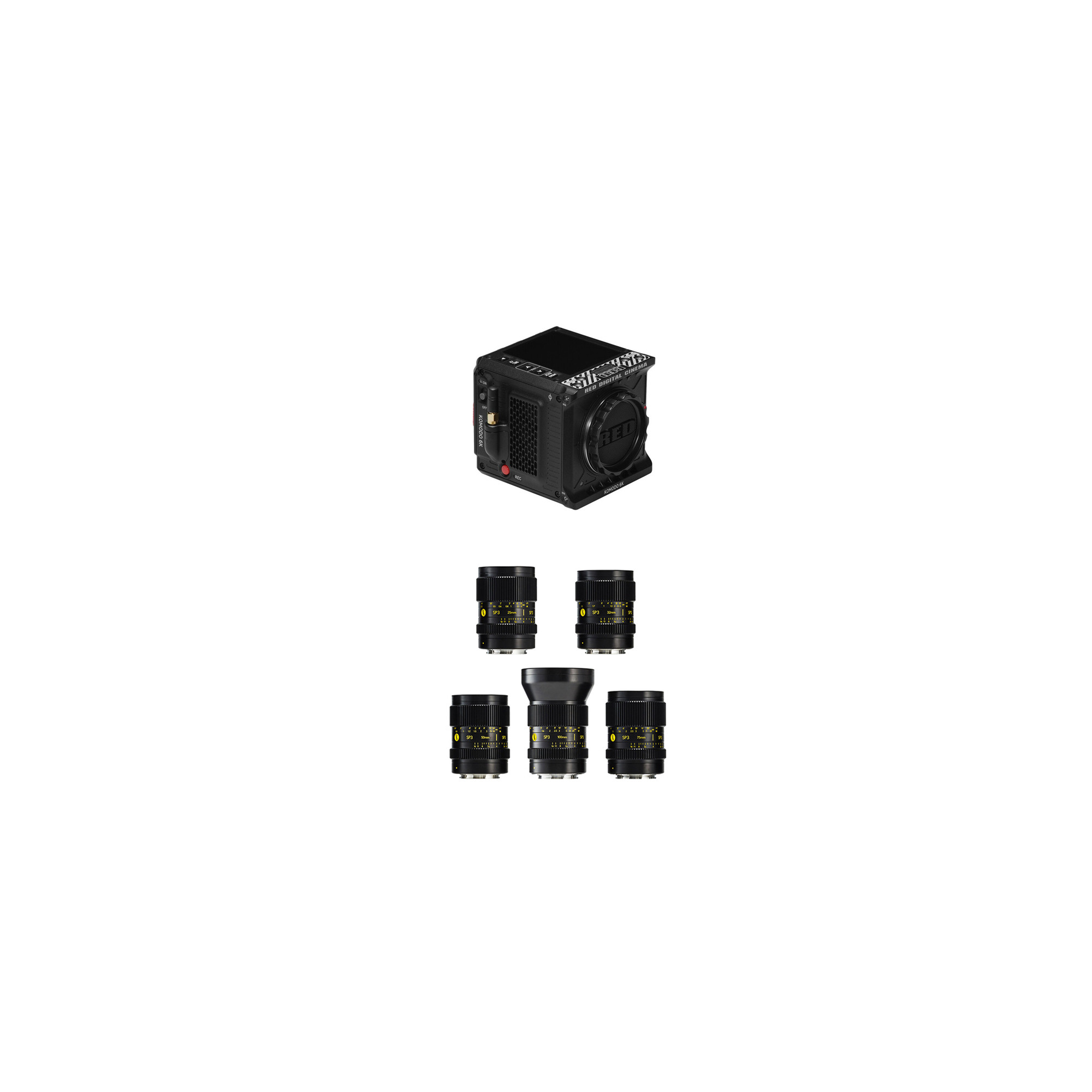 RED Komodo Cooke SP3 lens kit - RED