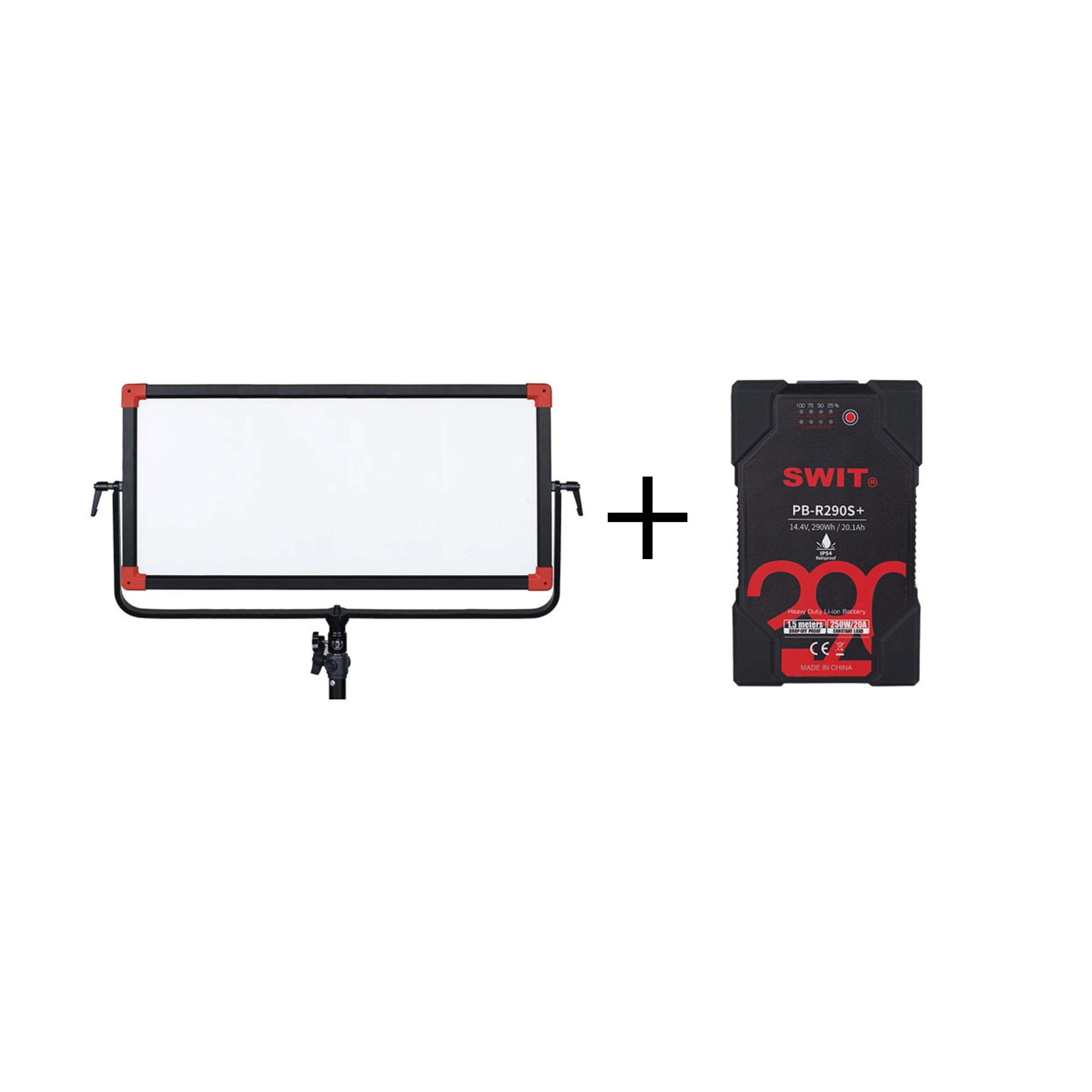PL-E90P+PB-R290S+2 IP54 Kit - Swit