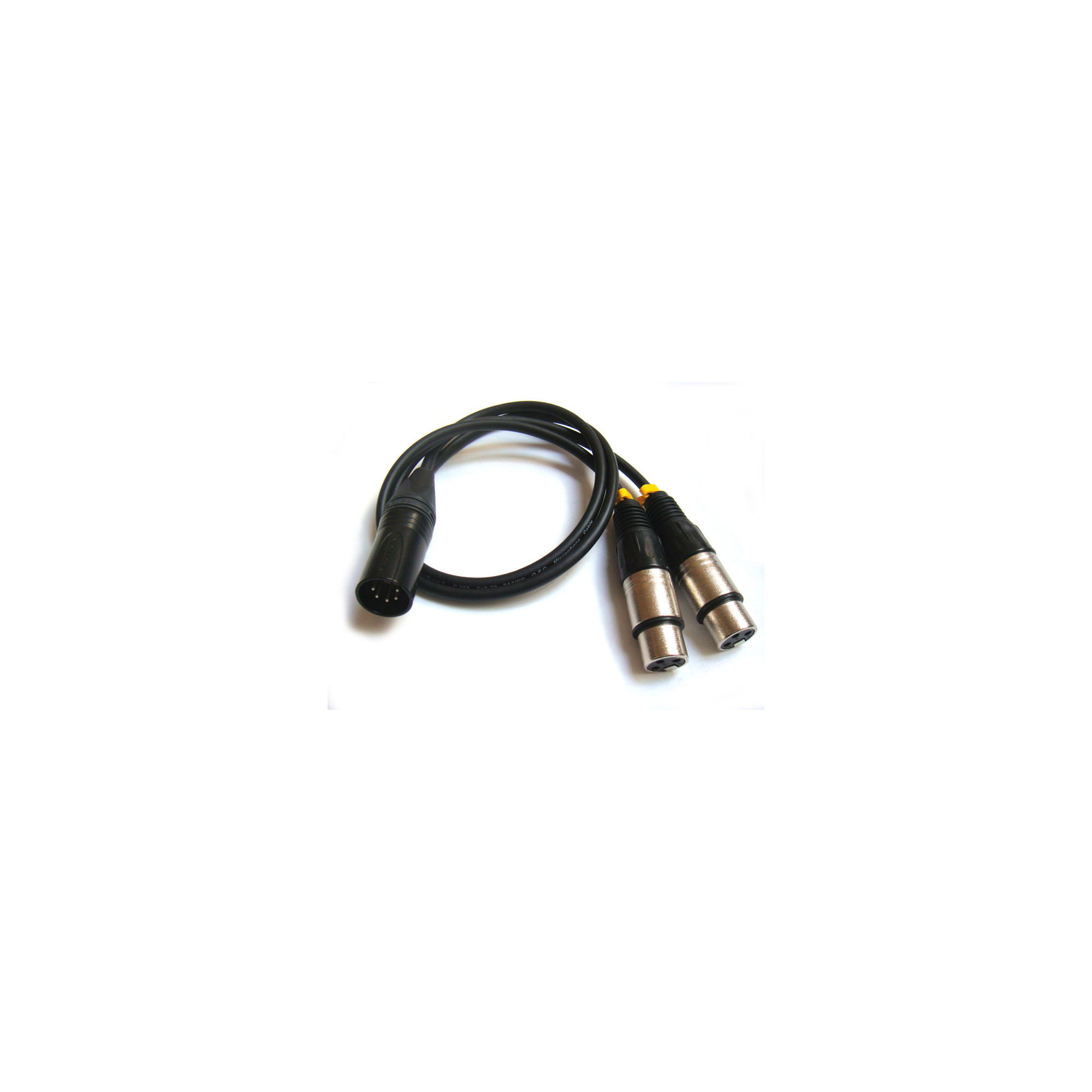XLR-5M to 2x XLR-3F  50 - Adcom Cable
