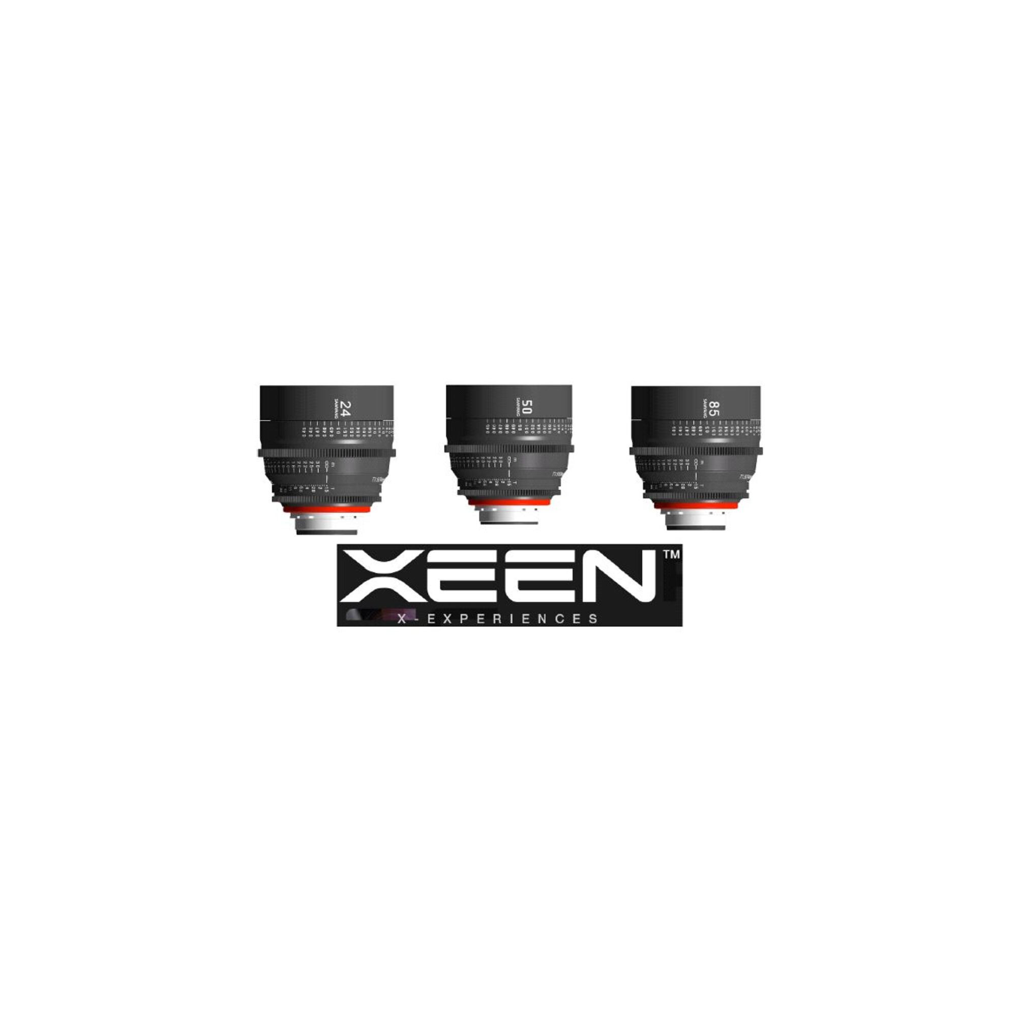 XEEN 3 Cine Lenses PL Kit - Samyang