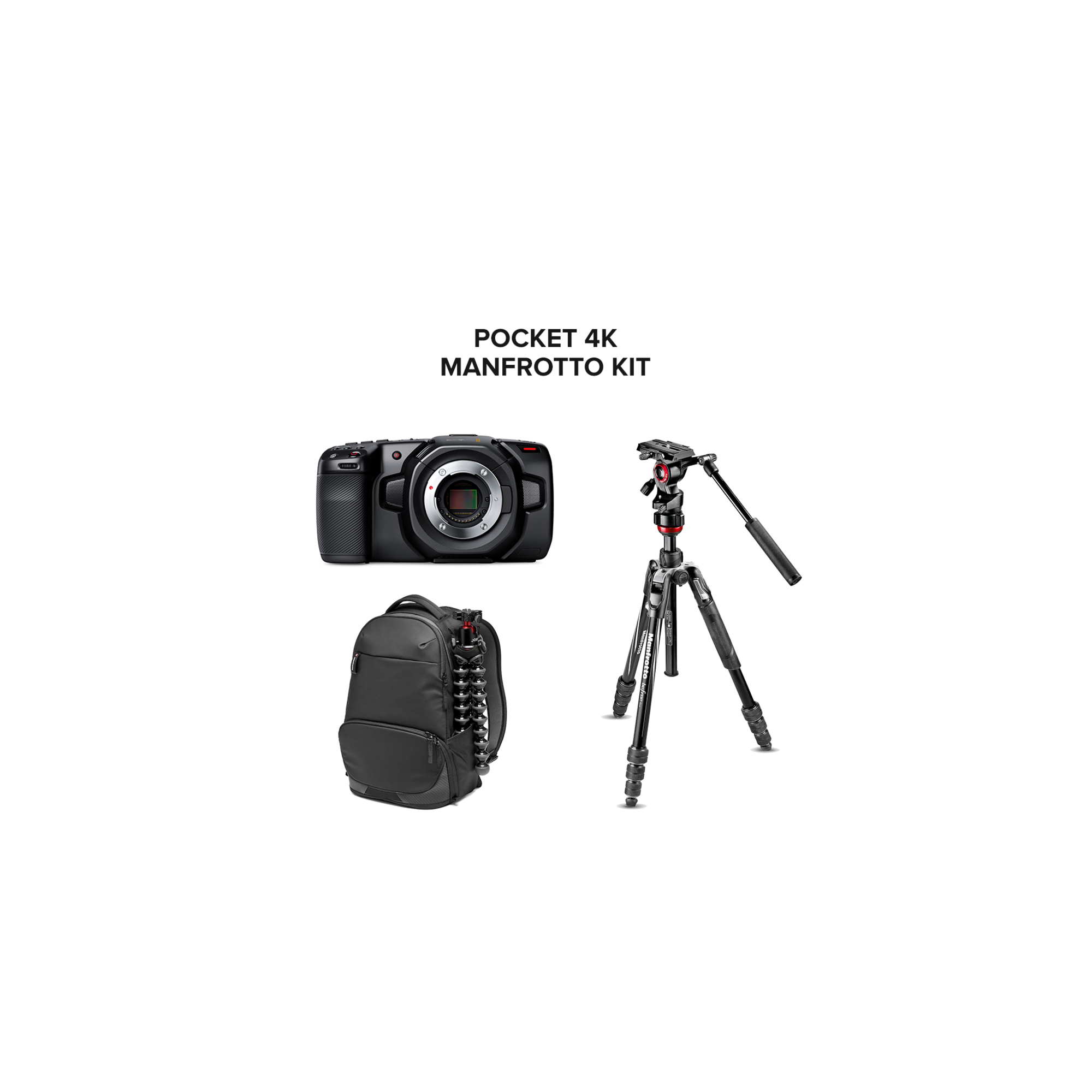 Pocket 4k Manfrotto KIT - Blackmagic