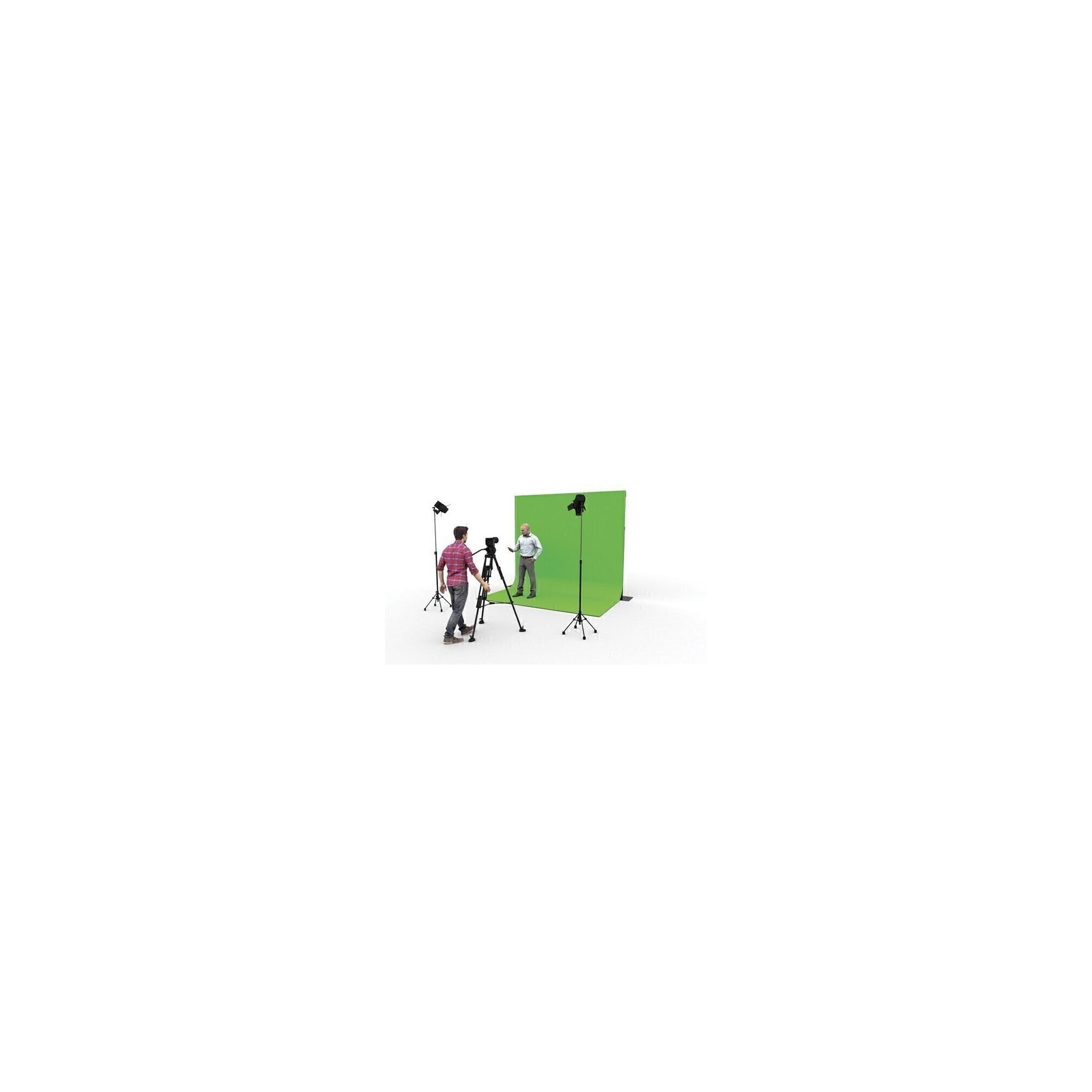 CHROMAKEY PIPE DRAPE KIT BASE - Wentex