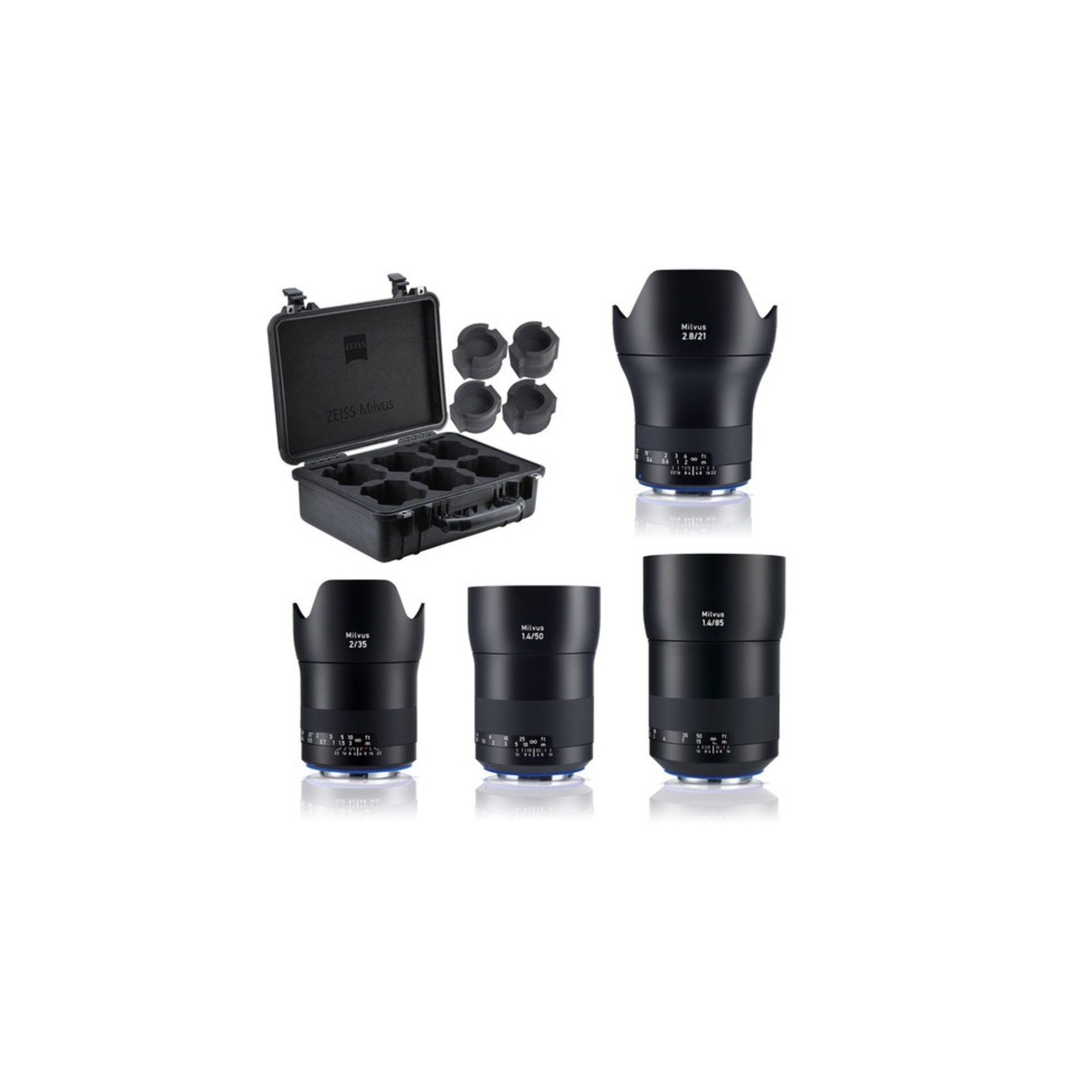 Set ZEISS Milvus SuperSpeed ZE
