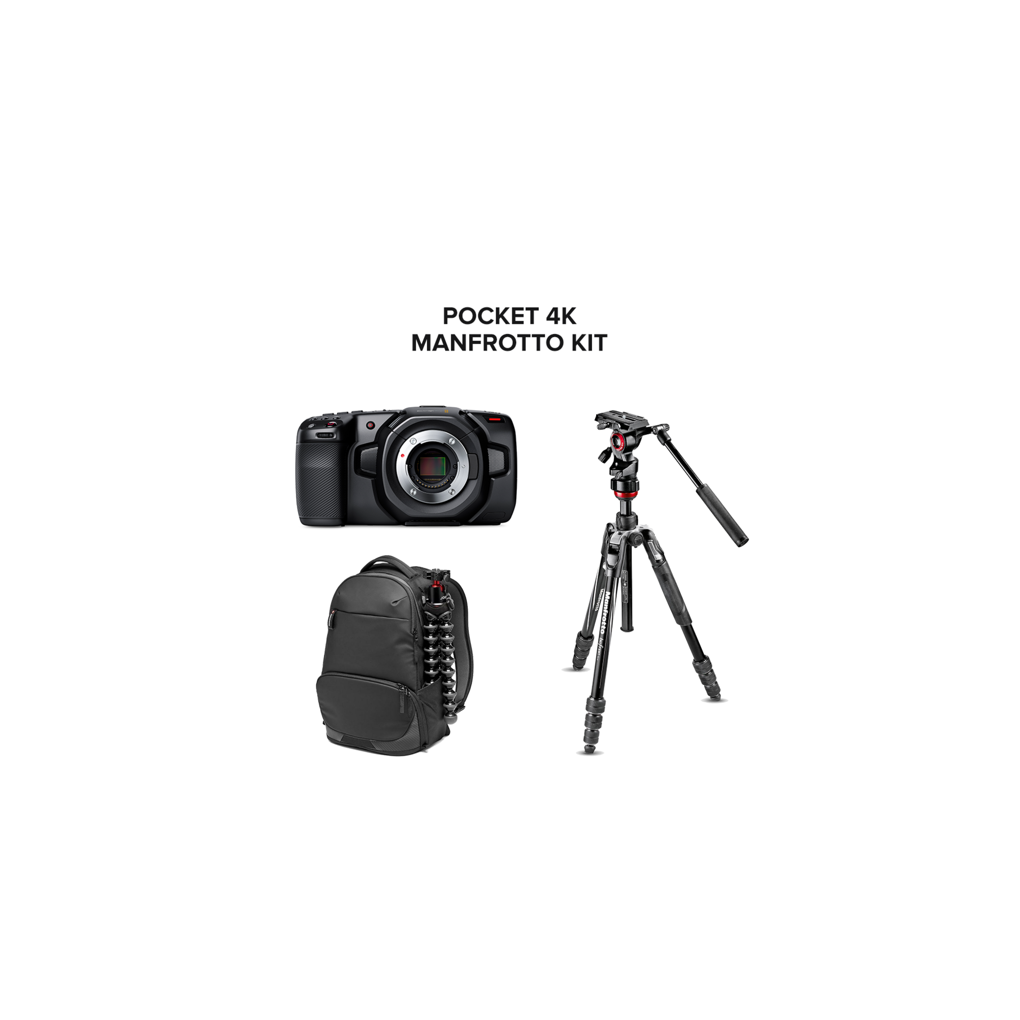 Pocket 4k Manfrotto KIT - Blackmagic