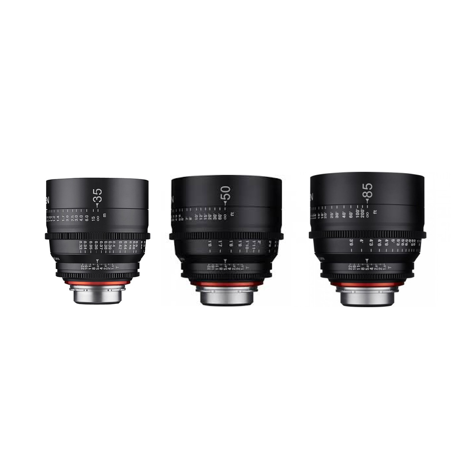 XEEN 3 Cine Lenses E-mount Kit - Samyang