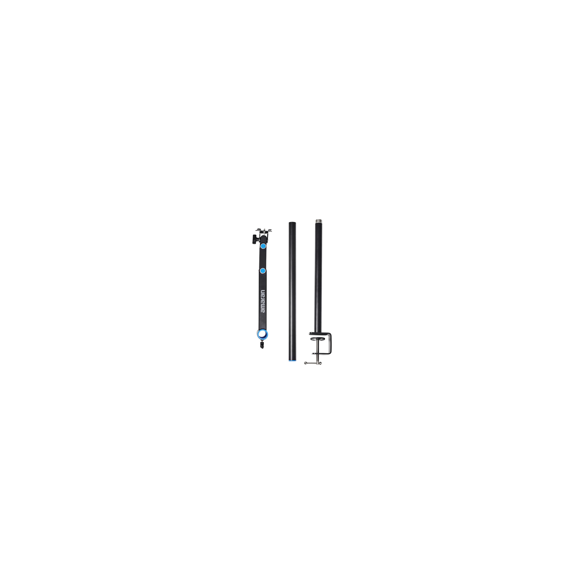 Verge Desk Clamp Stand-Black