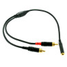 MiniJackStereo F-RCA L-R