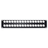 Rack panel 2u 32xlr