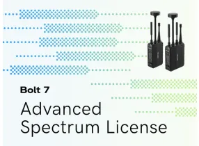 Advanced Spectrum License for Bolt 7 - Teradek