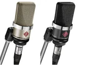 TLM102 - Condenser microphone for speaker colour silver