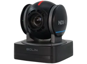 N2-220X - N2 NDI Indoor PTZ Camera FHD-20X-BK, 1/2.8" Sony CMOS, 1920x1080