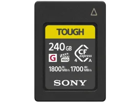 CEA-G240T - 240GB TOUGH CF Express Type A Flash Memory Card, 1800 MB/s Read, 1700 MB/s Write