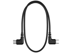 Right Angle USB-C to Right Angle USB-C Cable (22 cm) - Teradek
