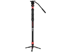 Cobra 3 Strike CB3 A150S HEAD - iFootage CB3 A180F Aluminum Monopod with Mini Tripod Base