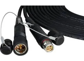 XLINX-HC025 - Hybrid cable  fiber / copper with LEMO connectors 25m
