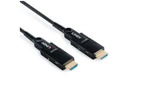 Hybrid fiber-optic Micro-HDMI 8K60 (10 m) - Lindy