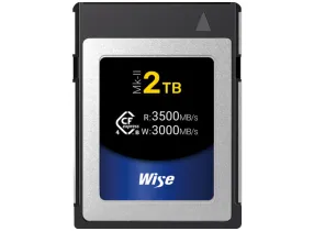 CFX4-B2048M2 - 2TB CFexpress 4.0 Type B Mark II Memory Card,R:3500MB/s,W:3000MB/s
