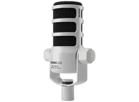 PodMic (White) - PodMic Dynamic Podcasting Microphone (White), 20 Hz to 20 kHz