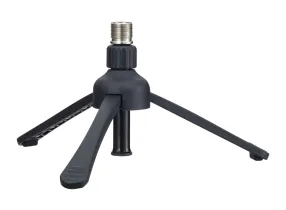 TPS-4 - Tabletop Tripod Mic Stand, Max.Height 5" , Min.Height 3.85"