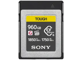 CEB-G960T.CE7 - 960GB CFexpress Type B TOUGH Memory Card, RS: 1850 MB/s, WR: 400 MB/s (VPG-400)