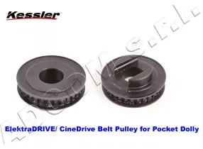KC Pocket Belt pulley PD - Replacement elektraDRIVE/ CineDrive Belt Pulley for Pocket Dolly