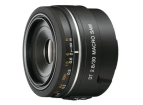 SAL-30M28.AE - 30mm f/2.8 DT Alpha A-Mount Macro Prime Lens