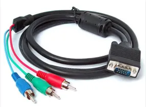 VGA > 3xRCA F -  VGA cable 15pin to 3 Pin Jack RCA female.