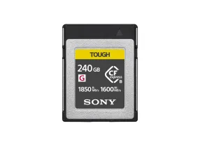 CEB-G240T.CE7 - CFexpress Type B Memory Card 240GB, Tough, R1850MB/s W1600MB/s